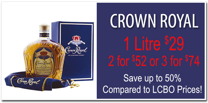 Crown Royal Wiskey Discount Price